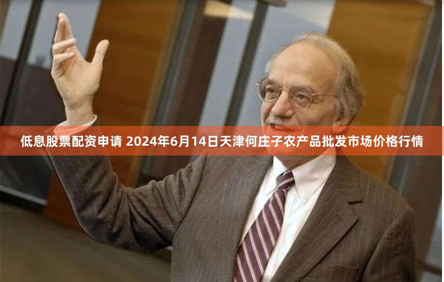 低息股票配资申请 2024年6月14日天津何庄子农产品批发市场价格行情