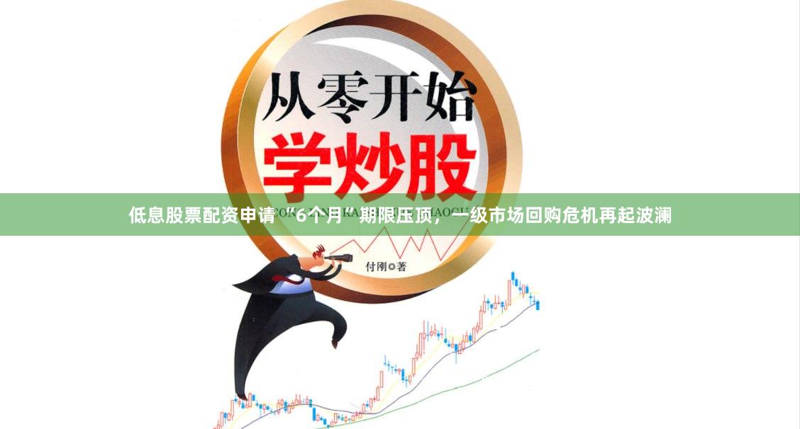 低息股票配资申请 “6个月”期限压顶，一级市场回购危机再起波澜