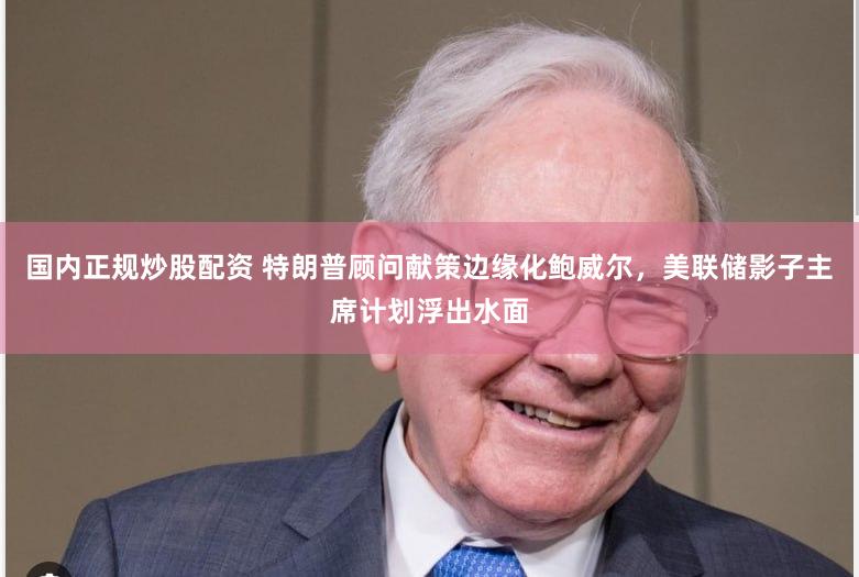 国内正规炒股配资 特朗普顾问献策边缘化鲍威尔，美联储影子主席计划浮出水面