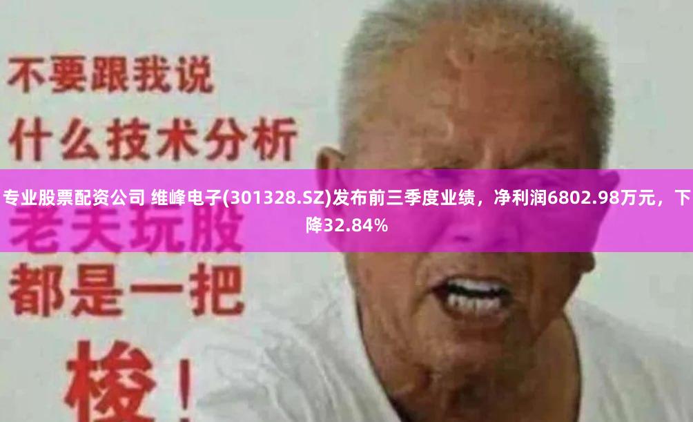 专业股票配资公司 维峰电子(301328.SZ)发布前三季度业绩，净利润6802.98万元，下降32.84%