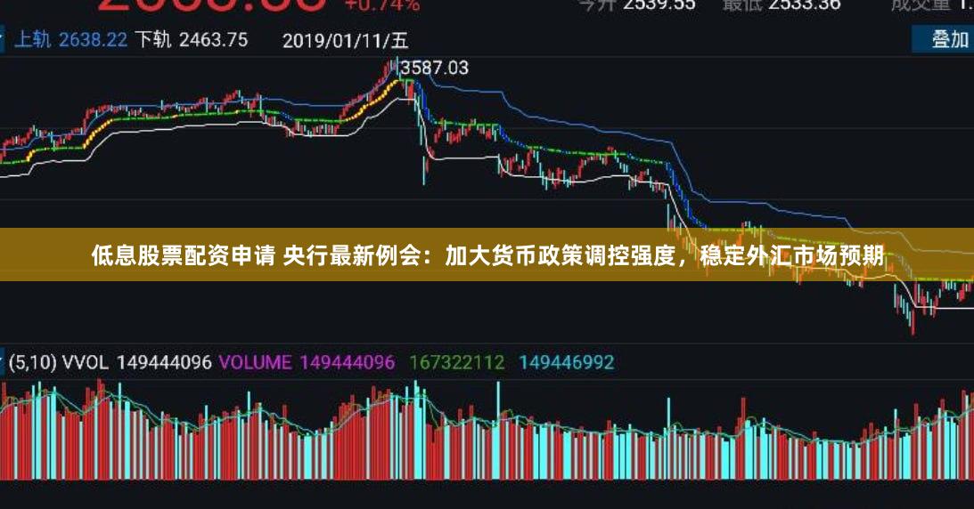 低息股票配资申请 央行最新例会：加大货币政策调控强度，稳定外汇市场预期